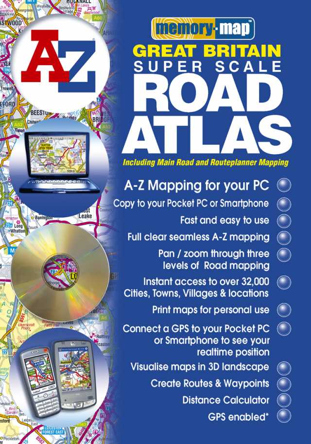AtoZ Great Britain Road Atlas